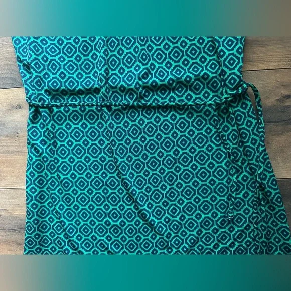 💚 Banana Republic Petite Geometric Print Sleeveless Dress | Size XXS Petite - Picture 5 of 7